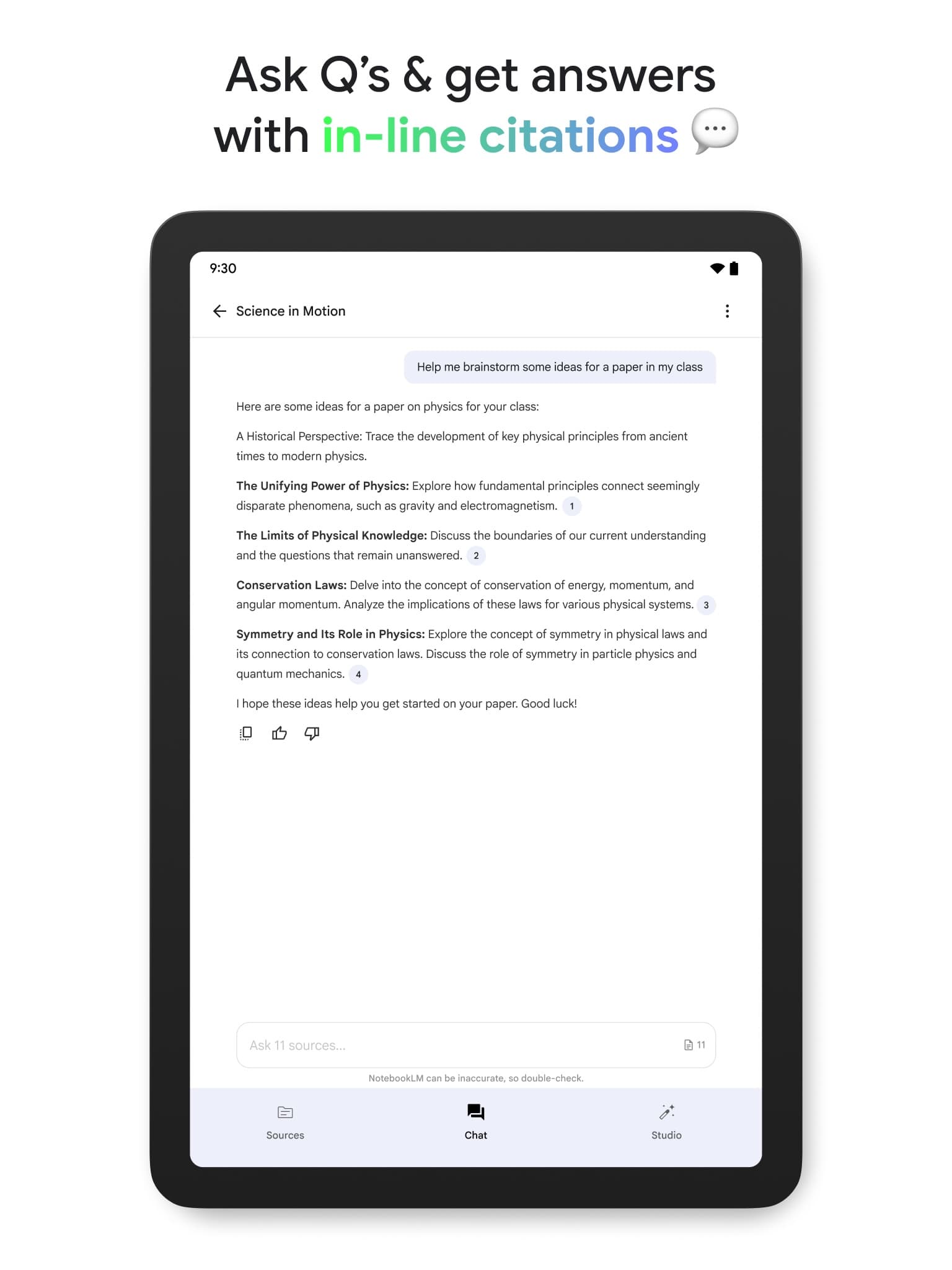 NotebookLM Android iOS